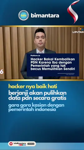 #hacker #lokbit  berjanji akan pulihkan data #pusatdatanasional karena merasa iba pada #kominfo dan pemerintah #indonesia karena tak sanggup pulihkan data #fyp #viral 