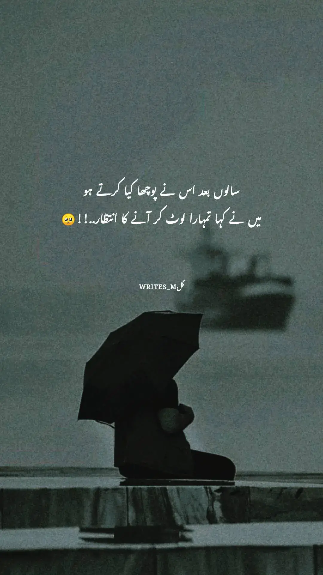 #urdupoetry #tiktokpakistan #poetrylover #poetrystatus #1millionaudition #sad poetry #hellotiktok #foryoupage #sadlines #deeplines #for_you_page #g_mwrites_1 