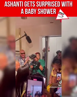 #pressplay▶️: #Ashanti got surprised with a #babyshower. 