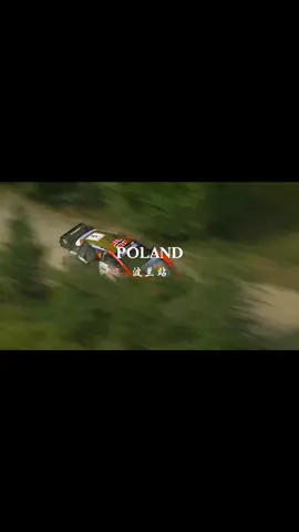 This is definitely an exciting minute - 2024wrc Poland Station#rallycar #rallye #wrcrallye #wrc 
