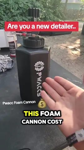 Pwacs Foam cannon  #Foamcannon #cartoks #pressurewashing #mobiledetailing #carcare 
