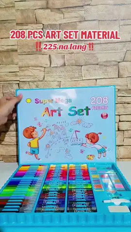 Super sulit na art materials 💯➡️@it's nylle⬅️ This is your sign na bilhan mo na anak mo ngayong pasukan!!😉😁 #208pcsartmaterials #208pcsartsetsupermegaart #208pcssupermegaartset #208pcsartmaterials #coloringmaterialsforkids #coloringsetforkids #208pcsartsetmaterial #coloringmaterials #coloringsetforkids #nylleshop 