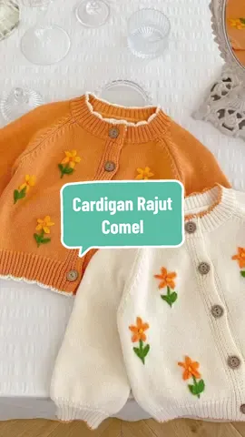 SUNNYDAY KIDS CARDY    Bahan : Rajut Tebal Acr 32 𝐃𝐄𝐓𝐀𝐈𝐋 𝐒𝐈𝐙𝐄  Size S   (1 - 2 tahun) 👕 Lebar Dada : 32 cm / Panjang Baju : 37 cm           Size M    (2 - 3 tahun) 👕 Lebar Dada : 33 cm / Panjang Baju  : 38 cm            Size L  (4 - 5 tahun) 👕 Lebar Dada : 34 cm / Panjang Baju  : 39 cm         Size XL  (5 - 6 tahun) 👕 Lebar Dada : 35 cm / Panjang Baju  : 40 cm         Warna : - Putih - Kuning   Berat Produk : -/+ 190 gram   #pakaiananak #bajuanak #bajuanakmurah #bajuanakperempuan #bajuanakviral #cardiganrajut #sayanganak  #cardiganrajutanak 
