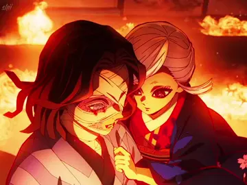 I love the fact that Amane didn't leave Kagaya's side.  #demonslayer #kimetsunoyaiba #animeedit 