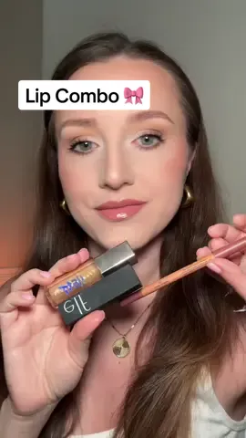 Lip Combo of the day 💕 #lipcombo #lipliner #lipstick #lipgloss #makeup @e.l.f. Cosmetics @Fenty Beauty 