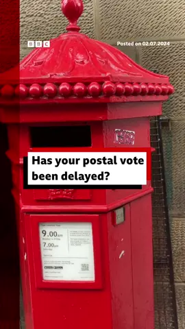 Have you been affected by a delay to postal votes? #GeneralElection #UKGeneralElection #Election #PostalVote #Voting #UKPolitics #Politics #BBCNews