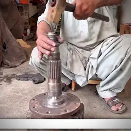 Looks Impossible, But They Do It! DIY Tractor Half-Shaft Repair  #machine  #agriculture #welding #machineshop #resourceful #metalwork #lifhack #engineering #mechanic #repair 
