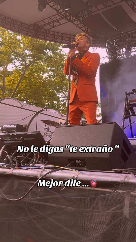 Ahi Amor Divino 🎧✨🇲🇽Asi abrio su presentación  Cafe Tacuba en New York🗽 Summer Stage 2024@Café Tacvba Oficial #comoteextraño #Caifanes #conciertosenvivo #rock #summerstage2024 #viral #tiktok #ingrata #newyork #mexico 