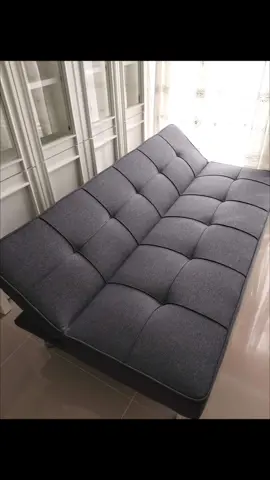 Sofa Bed  สีเทาเข้ม แบรนด์Koncept (สินค้าใหม่)  ขนาด 176*85 สูง 73 cm  ปรับพนักพิงได้ 3 ระดับ ขาเหล็ก เบาะผ้า ราคา 3,600 บาท (ราคาเต็ม 5,600 บาท) รับสินค้าได้ที่แยกบางคูวัด ปทุมธานี #ของแต่งบ้าน #277homeoflove #แต่งบ้านสไตล์มินิมอล #แต่งบ้านสไตล์มินิมอล #เฟอร์นิเจอร์บ้านน้องเสี่ยวจู #sbfurniture #koncept #sofa #sofabed #โซฟาเบด 