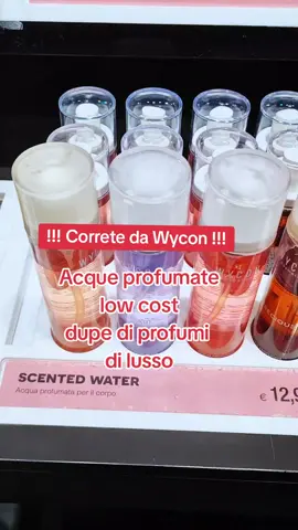 Acque profumate di Wycon alternative ai profumi di lusso. E ora sono anche in offerta!!! @wyconcosmetics_official #wycon #wyconcosmetics #wyconcosmeticsitaly #wyconitalia #alternative #acqueprofumate ##acquecorpo #bodymist #acquecorpo #scentedwaters #beauty #beautytiktok #TikTokBeauty #neiperte #fyp #beautyproducts #lowcostproducts #beautylowcost #prodottilowcost #prodottiprofumati #correteada #bodyspray #consiglibeauty #tipbeauty #womanparfume #beautysurgery #prodotticorpo #prodotticorpoprofumati 