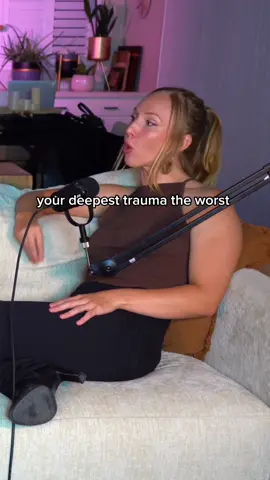Your core wounding is considered to be to most traumatic thing that ever happened to you. But it’s a blessing, not a curse. If you take the time to heal, this trauma will shape you into a stronger, more compassionate person. Embrace the journey of healing and growth.❤️‍🩹 #trauma #traumahealing #growth #healing #podcast #badtherapy 