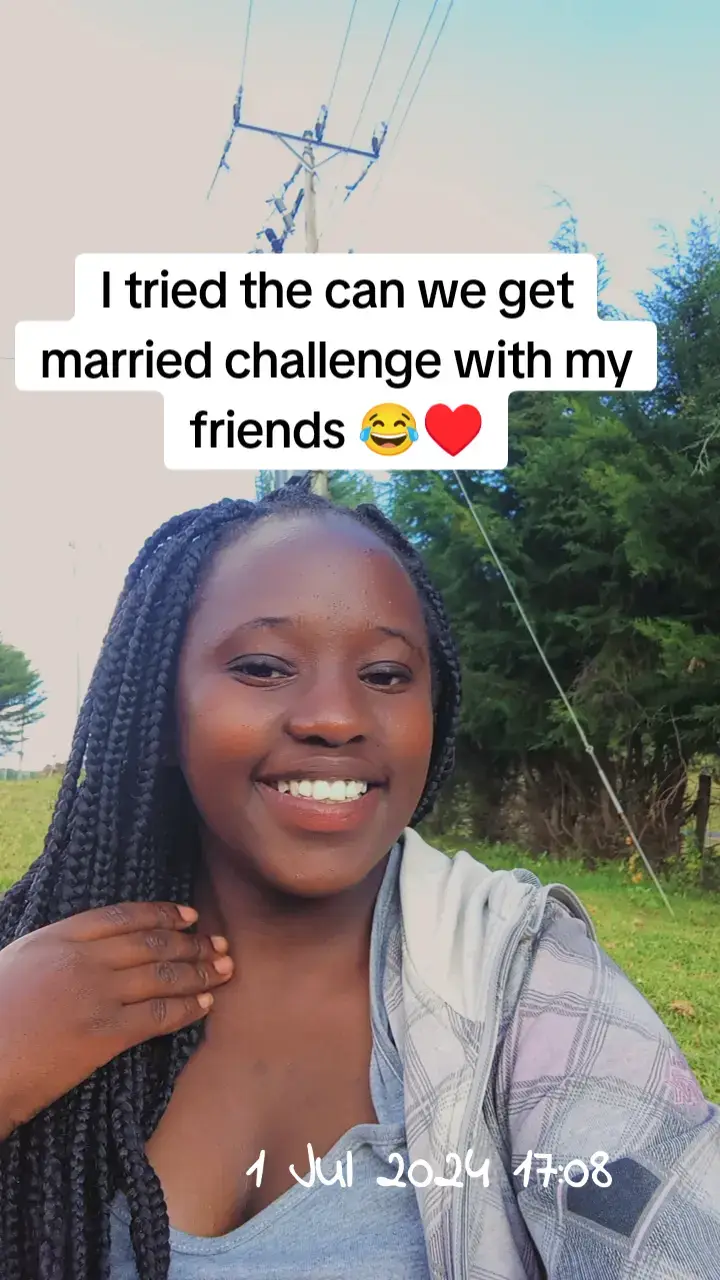 I tried the can we get married challenge with my friends this the outcome #kenyantiktok🇰🇪 