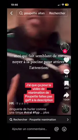 J’ai que ca comme video pour la reanim de poupette sur allan , la polémique de poupette et allan , je pense que c’est une mise en scène perso , poupette réanimation , poupette allan crise , Poupette réanimation allan , poupette polémique allan , piupette crise #poupette #poupettekenza #poupetteallan #pourtoi #allan#viral #polemique #reanimation #pourtoi #fyp #poupette #poupetteallan 