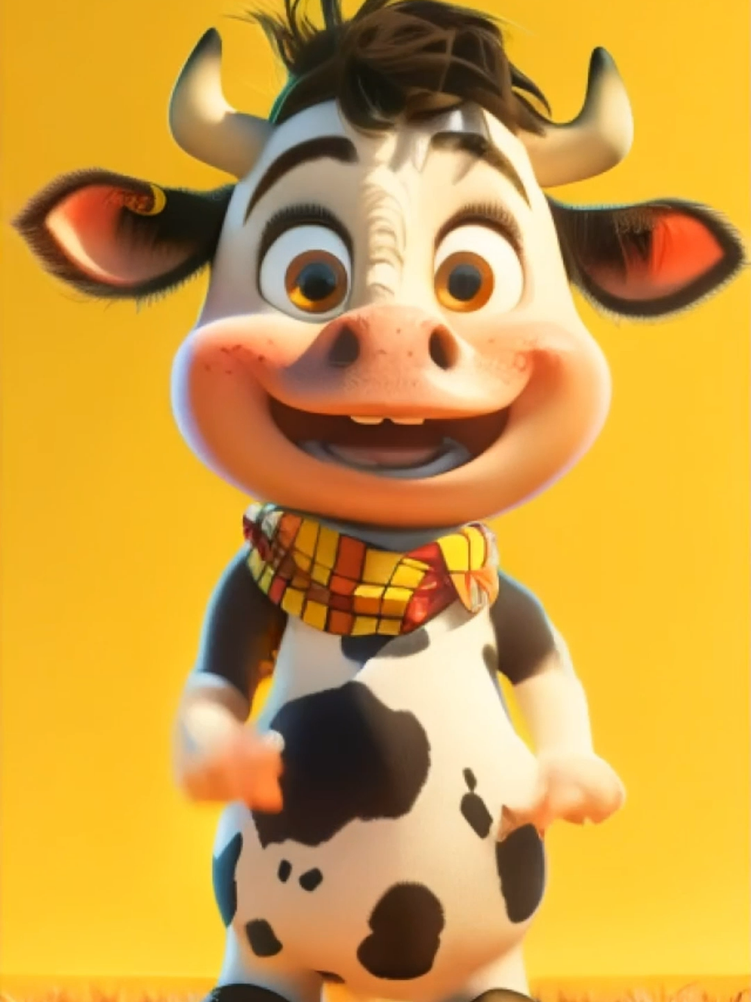 Cute cow dancing with the La Vaca Lola song @kids.dance.tv #kids #kidsoftiktok #lavacalola #lavacalolachallenge #funnydance #funnykids #cowdance #cutecows #cow #cartoon #fyp #foryou #forkids #funnyfunnytv