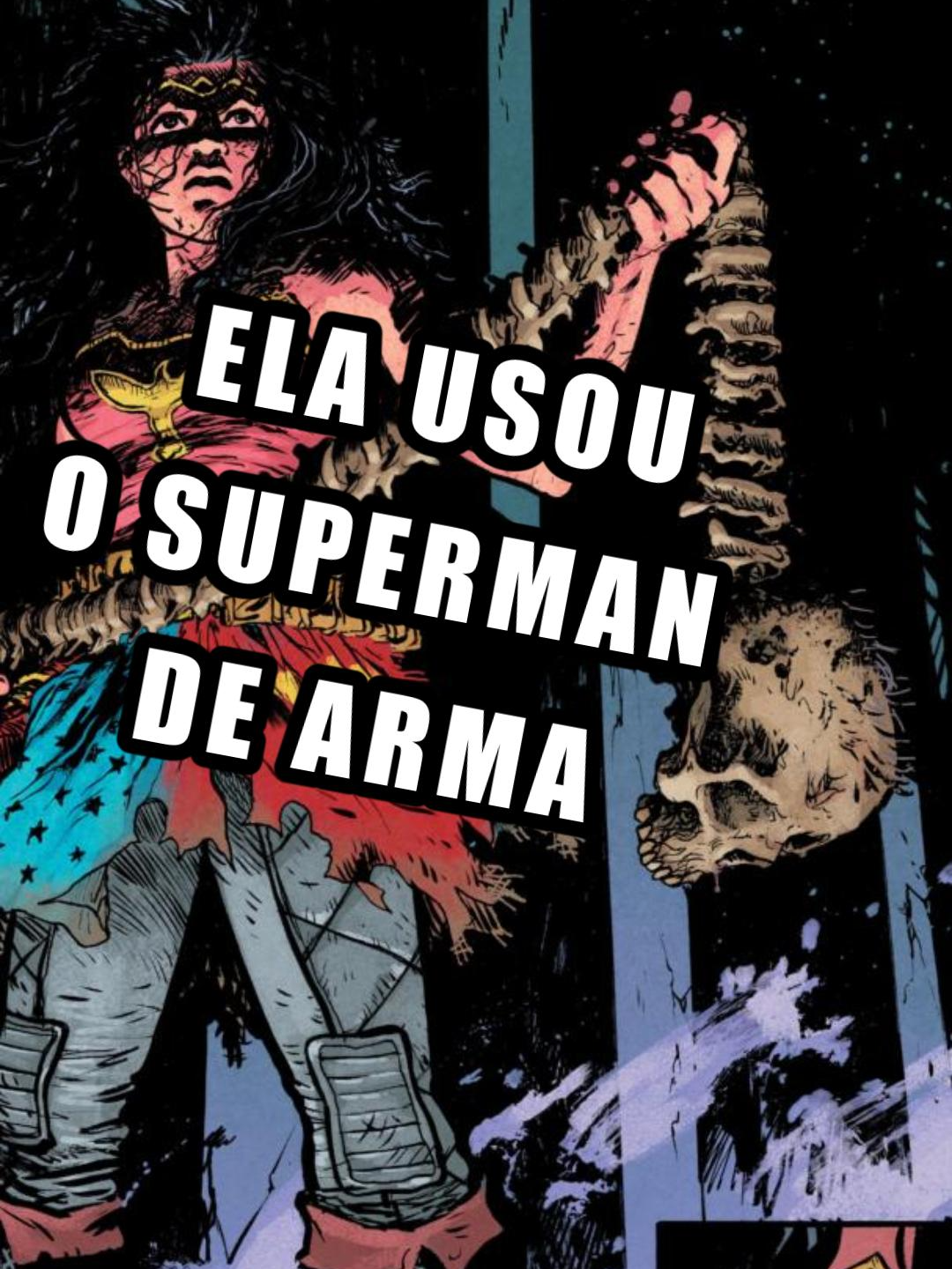 Um dos momentos mais loucos dos quadrinhos #hq #comics #superman #mulhermaravilha #dc