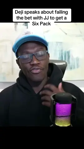 Deji speaks about failing the bet with JJ to get a six pack #ksi #jj #olajideolatunji #deji #abs #million #youtube #uk #clip #clips 