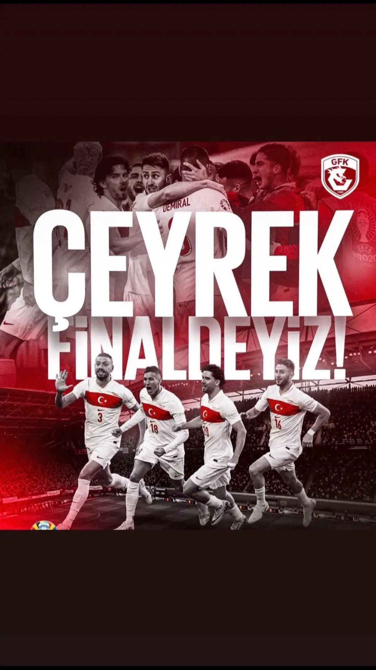 Türkiyem 👏👏👏🇹🇷🇹🇷🇹🇷#tiktokindia #türkiyem🇹🇷🇹🇷🇹🇷 #tiktok #kesfet #benidegörtiktok #helal olsun 👏👏çeyrek finaldeyiz 2 /1 👍👍A milli takımımız ceyrek finalde  Türkler geliyor 🇹🇷🇹🇷🇹🇷🇹🇷🇹🇷