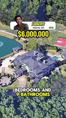 Ludacris's House in Atlanta worth $6M #ludacris #rapper #fastandfurious #celebrity #house #Home #Home #House #mansion #georgia 