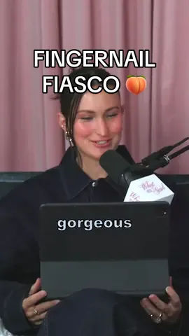 😅🍑 new episode is live anywhere you listen to podcasts + youtube! 