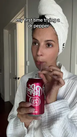 my first time trying a Dr Pepper 