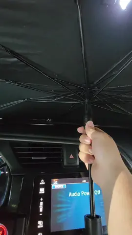 Amazing windshield sun shade! #sun #car #cars #carsoftiktok #tiktokshopdealsforyoudays 