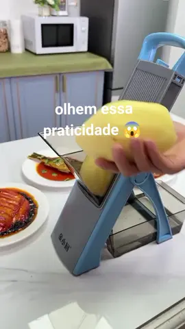 😱 Cortador fatiador multifuncional, com 5 funções para cortar batatas, legumes e vegetais, inovador de alta qualidade 😱 🗣️ Comente 