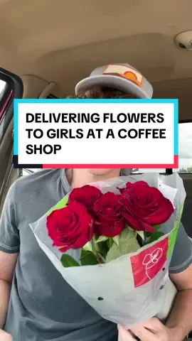 I did not expect this #50Dates50States #coffee #flowers 
