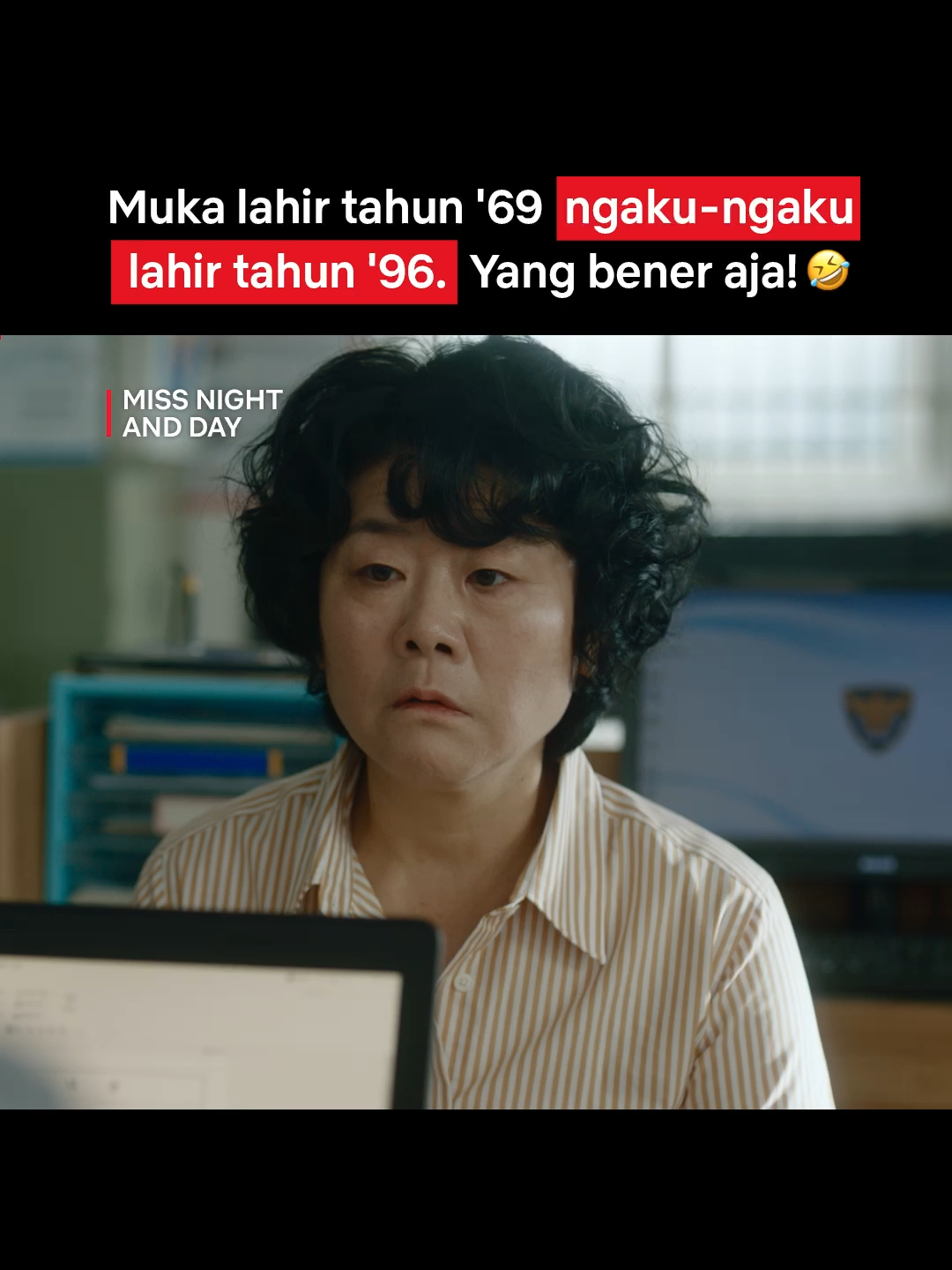 Definisi jiwa muda, fisik renta. #Netflix #MissNightandDay #LeeJungeun #JeongEunji #Drakor