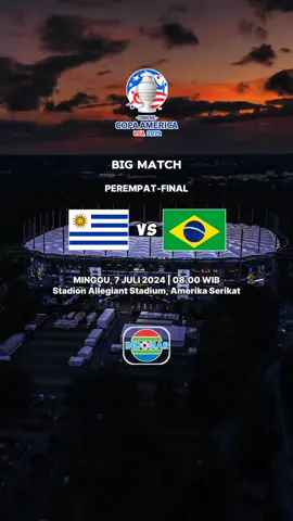 BIG MATCH!! laga perempat final copa america 2024 Uruguay vs Brazil 🔥🔥🔥 Prediksi skor wirr..🔥 #uruguay🇺🇾 #vs #brasil🇧🇷 #copaamerica #jadwalcopaamerica2024 #copaamerica2024 #olahragatiktok #football 