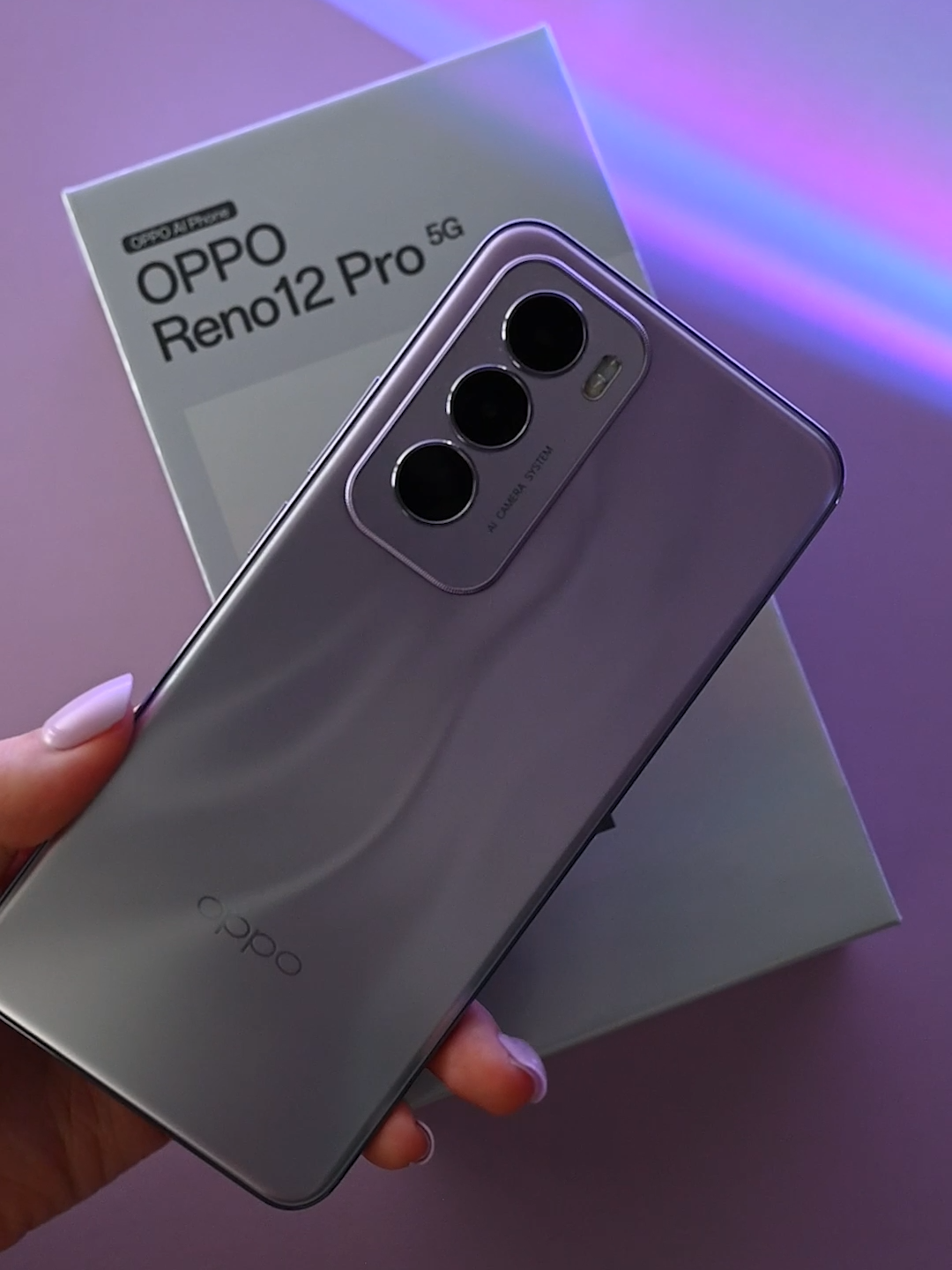 Unboxing the #OPPOReno12Pro in Nebula Silver 😈🥈