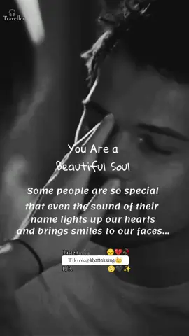 You're a beautiful soul..... #Mera #L #R #for #you #missyou #loveyou #u #song #trending #trend #fy  #foryou #cute  #advance #lines #tiktok #100k  #viralvideo #fyp #1m  #1millionaudition #listen #urdupoetry #watchtillend #uk #udru #watch #status #fpy #blowthisup #promise #remember #together #sad #fypp #name #heart #pain #couple #person #favorite #Love #sadstory #rest #if #sorry #world #soul #beautiful #foryoupage 