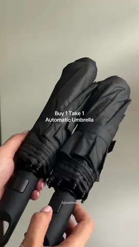 Buy 1 take 1 Automatic Umbrella. Perfect this rainy season. ✨ #umbrella #buy1take1 #automaticumbrella #fyp #fypシ゚viral #trending #tiktokviral #creatorsearchinsights 