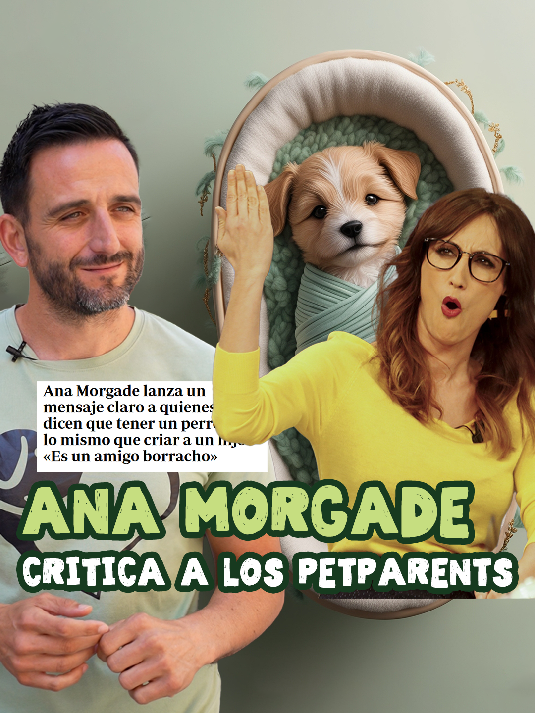 ¿Crees que tener un perro es lo mismo que tener un hijo? 🐾🤔 Ana Morgade lo dijo bien claro, pero vamos a poner las cosas en su sitio. El amor que siento por mis peludos es tan real y profundo como el que se puede sentir por un hijo y eso no implica que crea que mis peludos son BEBÉS O NIÑOS HUMANOS. De momento no los llevo a futbito 🤣🤣 ¡Basta de que nos critiquen o nos digan que estamos frustrados por no tener hijos! Hay muchas madres que sienten a sus perros como parte de la familia y ni están locas ni están frustradas 😤 En vez de criticar a los que maltratan, criticamos a quienes aman a sus compañeros peludos... De verdad, lo de España es un caso digno de estudio. A esas personas que taaaanto nos critican e intentan adivinar cuales son nuestros traumitas para querer así a nuestros peludos... Vamos a darles de su propia medicina ¿Tú qué piensas de esta gente? ¿Qué traumas pueden tener para meterse tanto en nuestras vidas que tengan la necesidad de criticarnos constantemente? ¡Juguemos! 🐾💥 . . #amorincondicional #mascotasfelices #amantedelosperros #kompatasbyvidanimal #elche #elchelovers #doglover #amantedelosperros #perrosdeelche #elx #mascotasfelices #mascotassanas #bienestaranimala