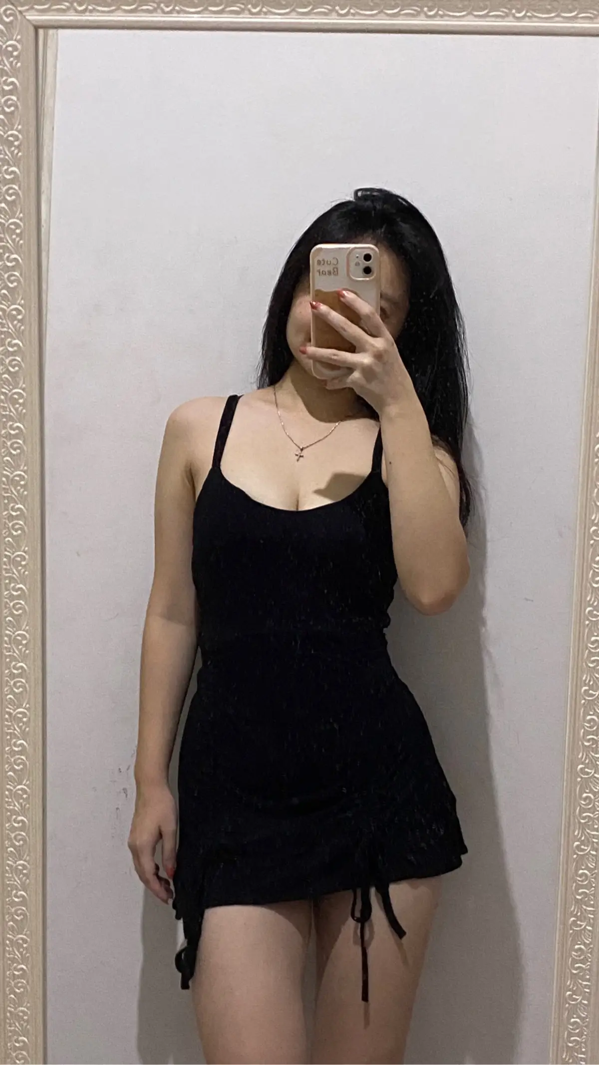 #OOTD #fitcheck #outfitideas #blackdress #dresswanita #fashioninspo #xyzbcafypシ #mirrorselfie #mirrorselfieposes #foryourpage #explore #explorepage #minidress 