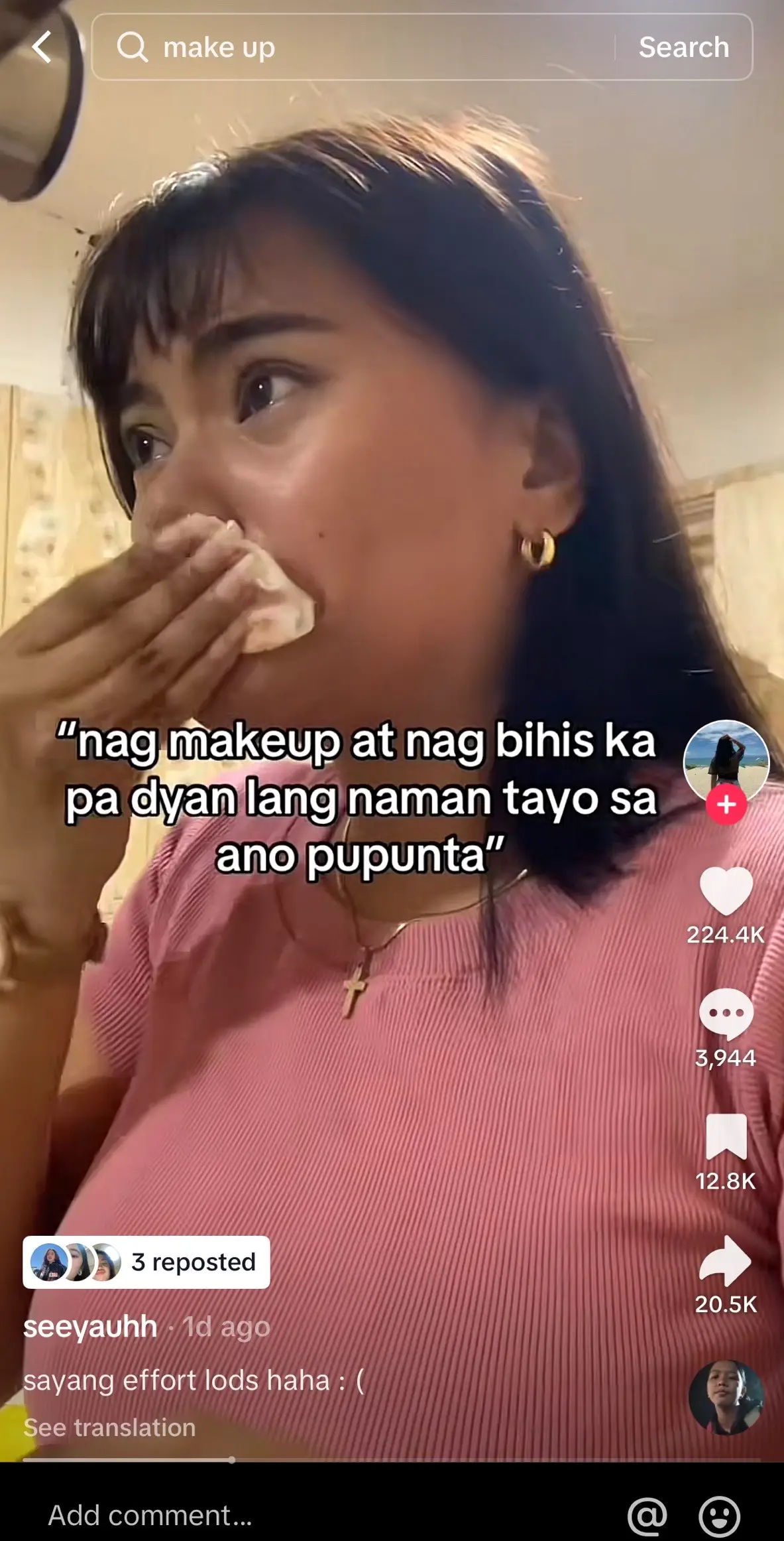 Girls Wag nyo hayaan yung mga boyfriend nyo na ibababa pa lalo ung confidence nyo !!! PLEASE DI NAMAN TAYO NAGPAPAGANDA PARA SA KAHIT SINO , NAGPPAGANDA TAYO PARA SA SARILI NATIN OKAY !