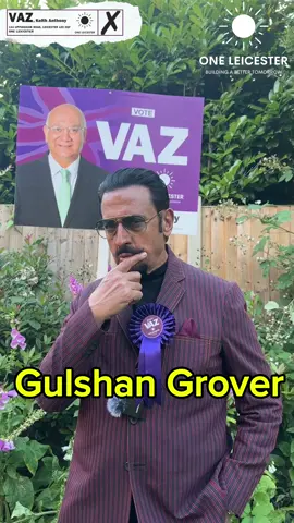 Bollywood Superstar Gulshan Grover Endorses Keith Vaz. #keithvaz  #leicester  #unitedkingdom  #parliamentarycandidate  #leicestereast  #gulshangrover 