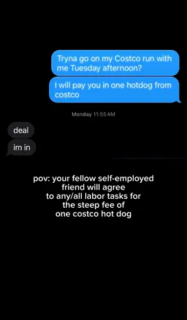 the man did barter on payment once we reached the costco snack section & ended up going home with two bags of chocolate covered things hahahaha  #cakebaker #costcotiktok #costcohotdog #hotdog #selfemployed #nashvilletn 