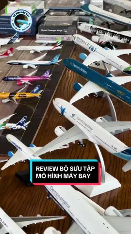 Bộ sưu tập mô hình máy bay tại buổi giao lưu offline do shop tổ chức ngày hôm qua 🤩 #maybaymohinh #mohinhmaybay #aircraftmodel #jcwings #airbus #a321neo #airbusa321 #a321 #boeing #etihadairways #boeing777 