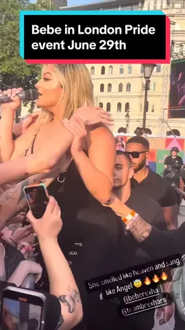 London Pride was something else❤️‍🔥🔥#BebeRexha #QueenRexha #rexharsfamily #fypシ゚ #fyp #fyppppppppppppppppppppppp #foryoupage #rexhars #pridelondon 