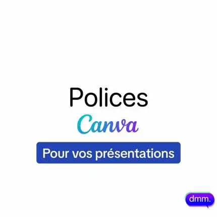 5 polices gratuites avec Canva #canva #canvahack #canvatips #canvahacks #canvatuotrial #tutocanva #marketingtips #marketingdigital 