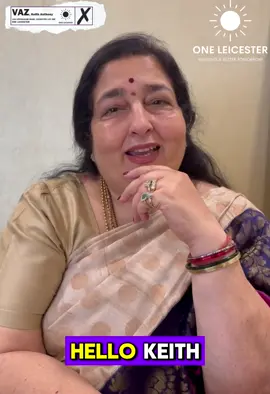 Singer Anuradha Paudwal Endorses Keith Vaz. #keithvaz  #leicester  #unitedkingdom  #parliamentarycandidate  #leicestereast 