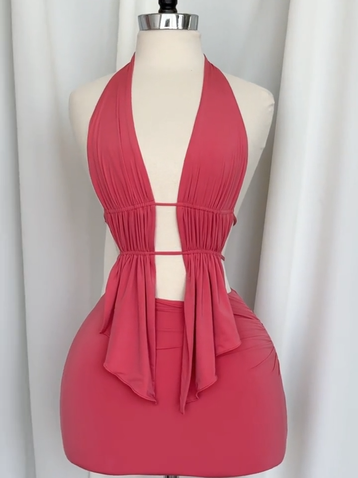Holiday pending? We've got your outfits sorted 🌴 #ohpolly #ohpollydress #summervibe #summerdress #minidress #pinkdress #vacationmode #vacation #vacationdress #holidayoutfit