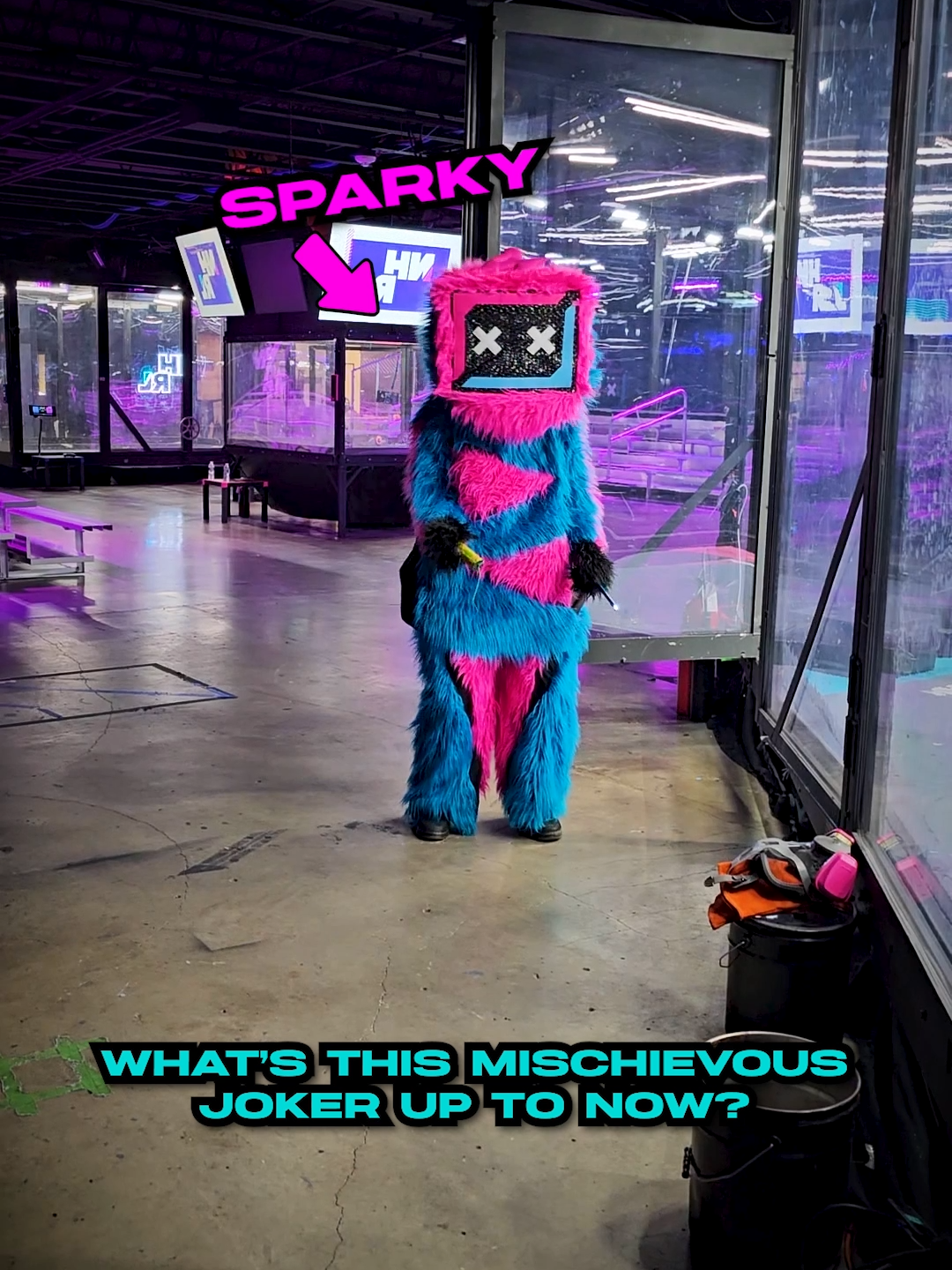 NHRL: doing dangerous things safely since 1776 / 2018. Happy 4th July from our resident Joker and mascot, Sparky. Do not try this at home, stunt performed in safe arena by professionals. #NHRL #robotics #robot #firework #happy4thofjuly #thejoker #joker #independenceday #4thofjuly