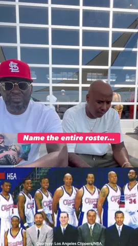 Can Q-Rich & Darius Miles name the entire Clippers roster from their rookie season? 🤔🧠 @Brad Parker 