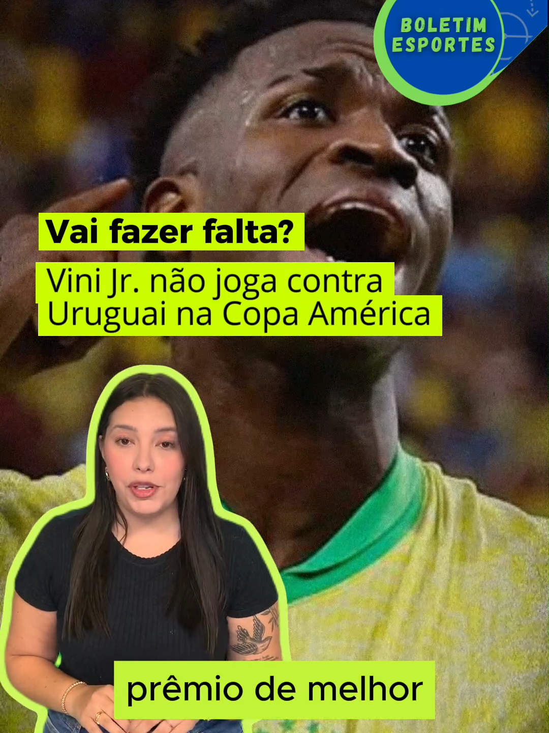 Vai fazer falta? Jogadores amentam suspensão de Vini Jr. contra Uruguai na Copa América ❌🇧🇷 . . . #redetv #noticias #esporte #seleçãobrasileira #copamerica #vinijunior #ViniJr #CopaAmérica #Brasil #Uruguai #Desfalque #Futebol