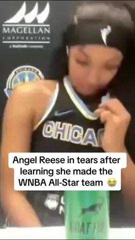 Angel Reese was feeling the emotions after finding out she’s a WNBA All-Star 😭 (🎥: @sportscenter) #theshiftsports 
