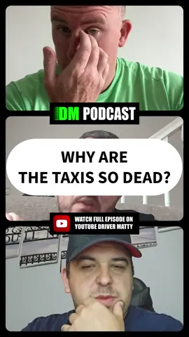 Why are the taxis so dead? Snipped from my DM Podcast that is on my youtube channel Driver Matty... #taxi #taxidriver #uber #uberdriver #airport #boltdriver @uber