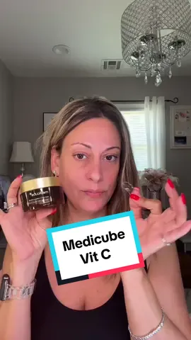 Medicube Vit C  #vitaminc #medicube #skincare #skincareroutine #matureskin #tiktok #tiktokshop #gifted #womenover30 #womenover40 #skintok #fypシ゚viral #foryou @medicube_official @Medicube Global 