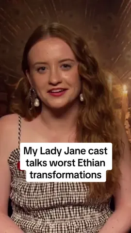 The cast of #MyLadyJane talks about the creatures that would be the worst to transform into if they were Ethians. #myladyjanebook #ladyjanegrey #myladyjanegrey #janegrey #ethian #animorphs #BookTok #tvtok #interview 