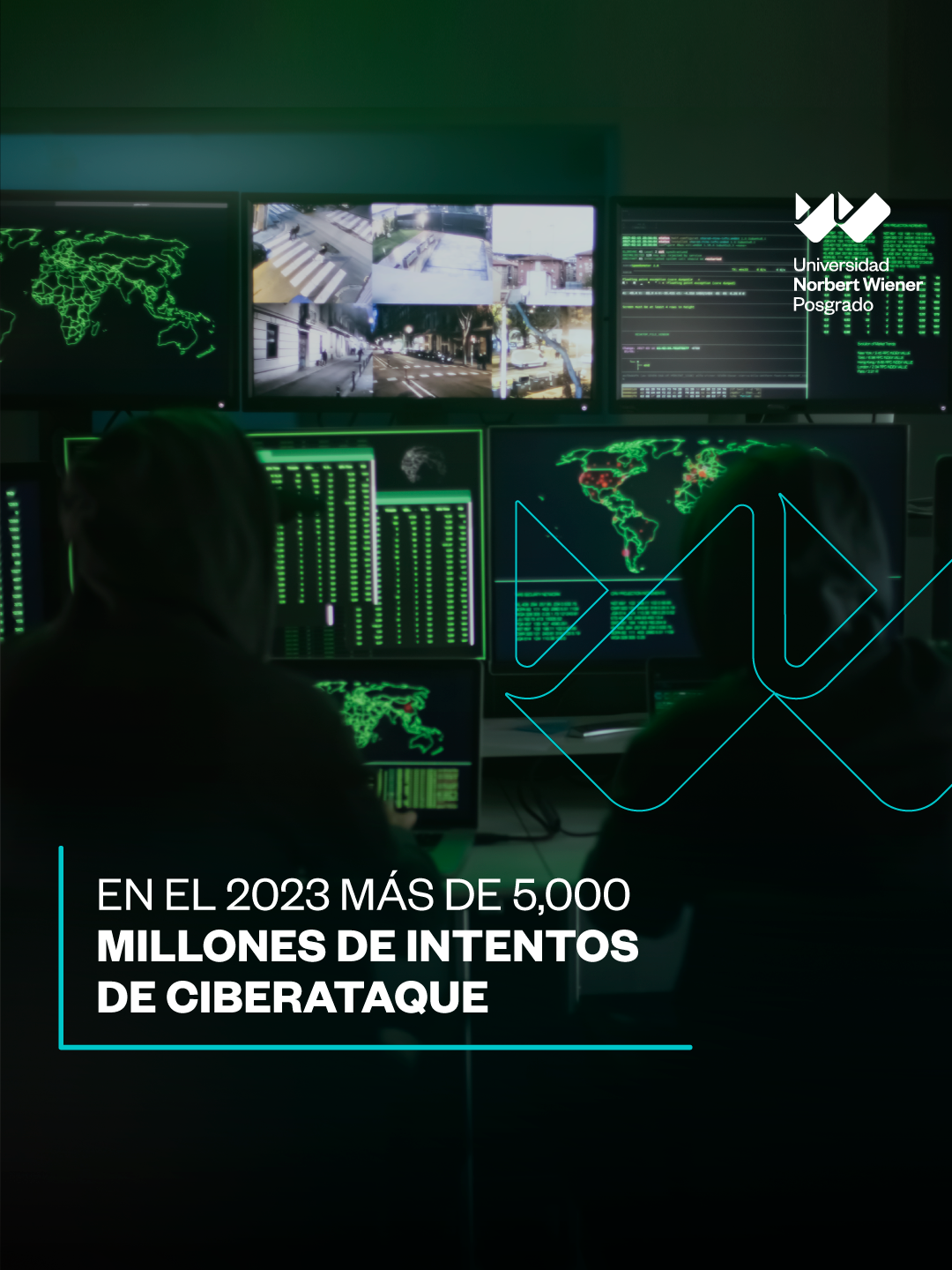 Más de 5,000 millones de ciberataques en 2023 subrayan la necesidad de expertos en ciberseguridad. Comienza tu formación con nuestro Programa de Especialización. 📅Inicio: 29 de agosto 👩‍💻Modalidad: Virtual ⏰Duración: 05 meses 📌 Más información ingresa a: https://wa.link/466scz   #ProfesionalesEPGWiener #EPGWiener #Ciberseguridad #ProgramadeEspecialización #Lima #Posgrado #Perú